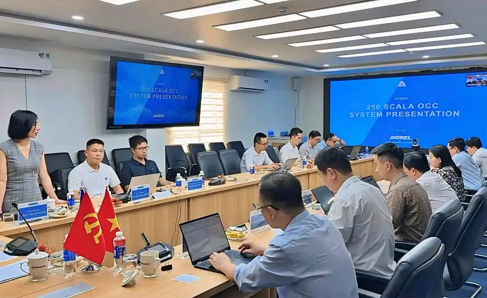 EVNGENCO2 và ANDRITZ Việt Nam chia sẻ về các giải pháp điều khiển giám sát tập trung