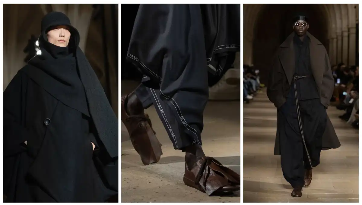 Bộ sưu tập thời trang nam Thu - Đông 2026 giữ vai trò như phòng thí nghiệm của Issey Miyake.