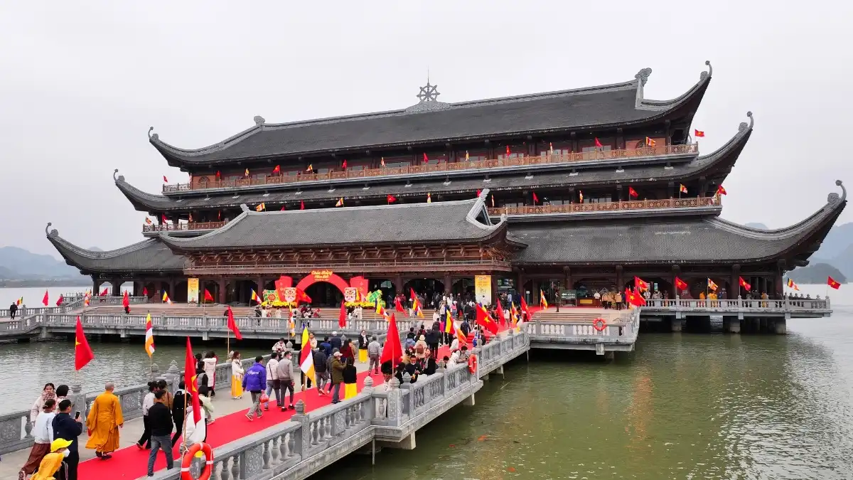 Lễ khai hội xuân 2026. tại Khu du lịch Tam Chúc.